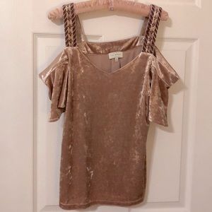 Lucky Cold Shoulder Top